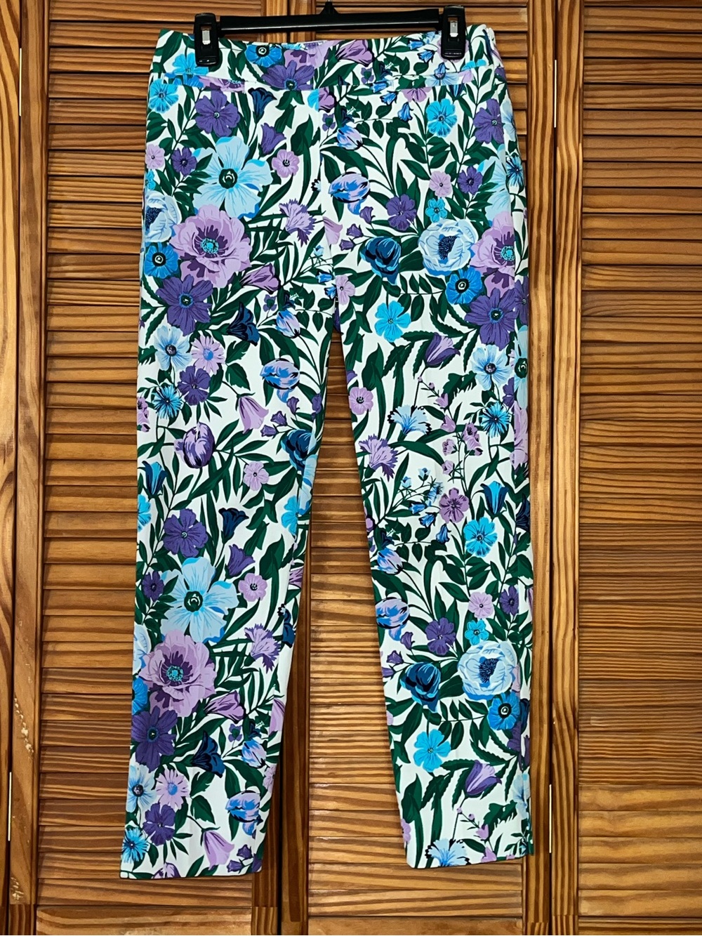 Talbots Chatham Ankle Pant 6P Floral Print